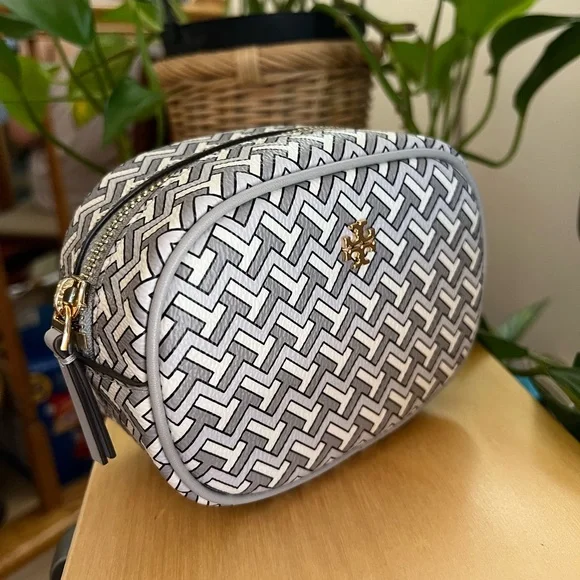 Tory Burch | Bags | Nwt Tory Burch Tile T Cosmetic Pouch